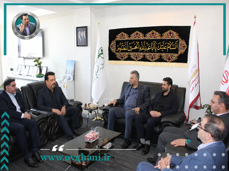 دیدار دکتر اوقانی آرانی، مدیرعامل هلدینگ صبا عمران با مهندس کاظم علیپور شهردار و سید هادی فضلی عضو شورای اسلامی شهر قائمشهر -۲۵ خرداد ۱۴۰۵