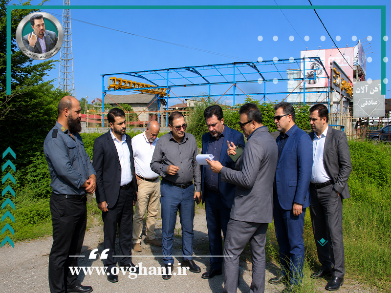 بازدید میدانی دکتر اوقانی آرانی از اراضی و املاک مستعد مولدسازی در تنکابن، سلمان‌شهر و نوشهر -۲۷ خرداد ماه ۱۴۰۵